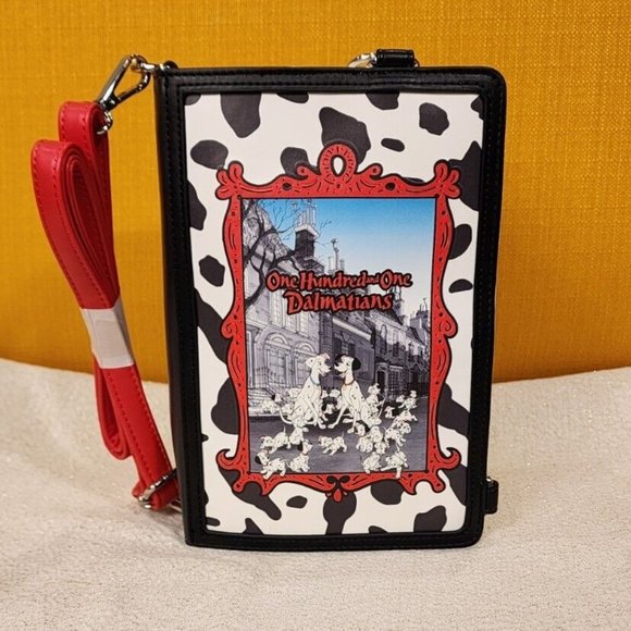 Loungefly Disney 101 Dalmatians Story Book Convertable Backpack Crossbody Bag main image 9